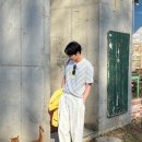 커피텐타 | [리뷰] 여름에 입기 좋은 반팔 : 신앤리 HOLIDAY 스트라이프 티셔츠 실착 후기