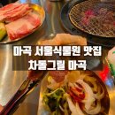 차돌그릴 | 강서구 마곡역 서울식물원 맛집 차돌그릴 마곡 방문후기
