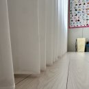 연베이지 | 거실 이중커튼 &amp; 암막 연베이지 블라인드 시공 후기｜고객님 직접 남겨주신 리얼 후기