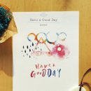 물빛의 수채캘리그라피 이미지