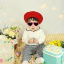 참진에너지 | 아기 300일 셀프촬영 3가지 컨셉! 역시 색감이 쨍해야 예뻐요!