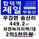 우강면 송산리 토지 자연녹지지역 대 449.2㎡ 2억5천만원 매매 이미지