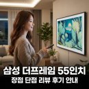 온더프레임 | 삼성 더프레임 55인치 장점 단점 리뷰 후기 안내