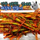 실파 쪽파로 손쉽게 저렴하게 만드는 엄마 손 맛 파김치 초간단 레시피