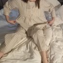 바지를 입은 구름 | 집에서도 이쁘게 입는 메이플라워 잠옷세트 리프ST 7부 순면 빅사이즈 여성 파자마추천 후기