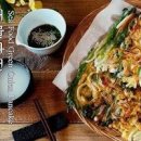 바삭한 해물파전 만들기 해물파전 재료 파전 레시피 쪽파전 만드는 법 이미지