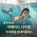 유영농장 | 어린이 인어다이빙 실내체육 원데이클래스 1:1 맞춤 안심 케어 밀착 수중 체험 | 여름방학 초등 이색...