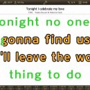 MR - Tonight I celebrate my love/Peabo Bryson&amp;Robert Flack 이미지