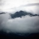 비온후 맑은 구름 풍경 이미지