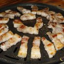 뜨거운 삼겹살 이미지