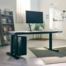 블랙 데스크 | 루나랩 모션데스크 듀얼모터 블랙커브 1200 후기｜재택·공부용 스탠딩 책상 만족한 이유