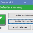 Defender control 디펜더 온/오프 이미지