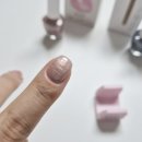 스카이아트디자인 | 반디 살롱드네일 로지·스카이 컬러로 아트마그넷네일링 완성 후기