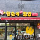 왕순이 주먹밥 김밥 이미지