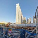 유성아파트 정문 앞 횡단보도 이미지