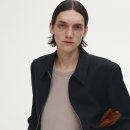 블루종 자켓 네이비 스트라이프 VIRGIN WOOLMILITARYBLOUSONJACKET_NAVY STRIPE 구매후기, 남자봄잠바