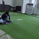 을-150 | 실내 풋살장 인조잔디매트 시공 업체 잘하는 곳 (풋살장용 인조잔디 35mm 150평 후기)