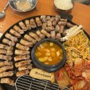 [효자동솥뚜껑 광주신창점] 협찬이지만 진심! 고기 미쳤다.. (삼겹+목살 600g 한상 후기)