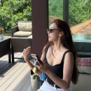 "노력없이 얼굴로" 사과했던 아나운서 박지영…미코 출신 아나의 파격 휴가룩 '시선강탈' 이미지