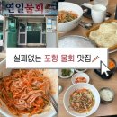 연일 | 포항 물회 현지인 맛집 연일물회 내돈내산 만족후기