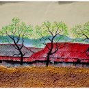 거창 황산마을 벽화 이미지
