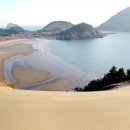 우이도 풍성사구(모래언덕) 이미지