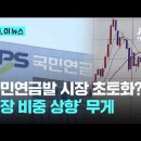 한달새 국민연금 181조 증발 이미지