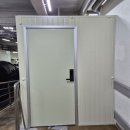 용산-현장-738 | 지하 엘리베이터 외풍 차단 샌드위치 판넬 가벽 설치 시공 전문 업체