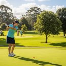 진주종합경기장 파크골프장 이미지