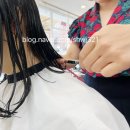 아롱 미용실 - 관악구 | 아롱이의 장안동 미용실 유니헤어 중단발 레이어드컷후기
