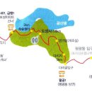 대구 올레 2-4코스 지도 (공산댐 오솔길) 이미지