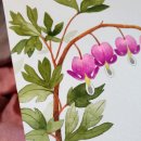 수채화(야간) 이미지