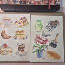 색연필/펜 드로잉 | 마르코 르누아르 색연필 120색 사용해서 그림 그려본 후기
