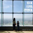 롯데월드타워 전망대 123층 서울 아이들과 가볼 만한 곳