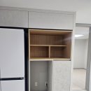 구로-현장-구로-1915 | 김치냉장고 홈바 수납장 설치