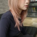연남 미용실 페코르마 민수디자이너 핑크베이지 염색 후기
