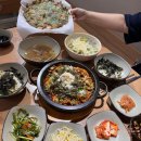 큰손부추해물칼국수 | 광주 동명동 돌판 퓨전한식맛집, 돌애(바지락칼국수, 해물 부추전 후기까지)