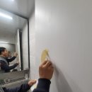 용산-현장-71 | 화장실 문 구멍뚫림 파손 수리, 문짝교체 없이 깔끔하게 부분 복원한 후기(용산구)