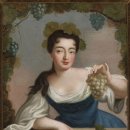"포도가 있는 여인 (Woman with Grapes)" 그림 이미지