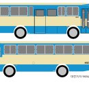 대전 구 신일교통 9404호,9410호 BF105 1991년형 무냉방 버스 이미지