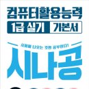 컴퓨터활용능력 1급 실기 독학 합격 후기(feat. 시나공 &amp; 이기적)