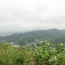 개춘산(590m). 깃대봉(△521m) . 황새봉(272m). 감투봉(433m)/충북 영동 이미지