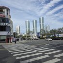 송도해수욕장 입구 삼거리 이미지