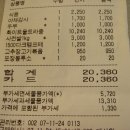 07/08 용평시즌방 식대비 내역-1 이미지