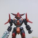 R012 | 반다이] 골판지전사 LBX-R-012 하카이오제트 리뉴얼 버전 [완성