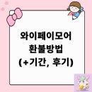 와이페이모어 환불 방법(+기간, 후기)