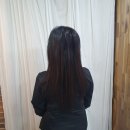 바비헤어샵 | 자연스러운 노팁붙임머리 리터치 전주바비헤어샵