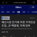 갑작스런 가격 폭등에 간담회 열린 백종원 예산시장 근황 ㄷㄷ .jpg 이미지