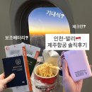 발리 | 제주항공 발리 직항 후기 (체크인, 보조 배터리, 기내식)