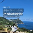 아리랑육개장 | 여행 일정 완벽 정리 (2) 독도 입도, 울릉도 카페 추천, 아리랑 김밥, 라온 카페, 후포 숙소, 후포 육반장